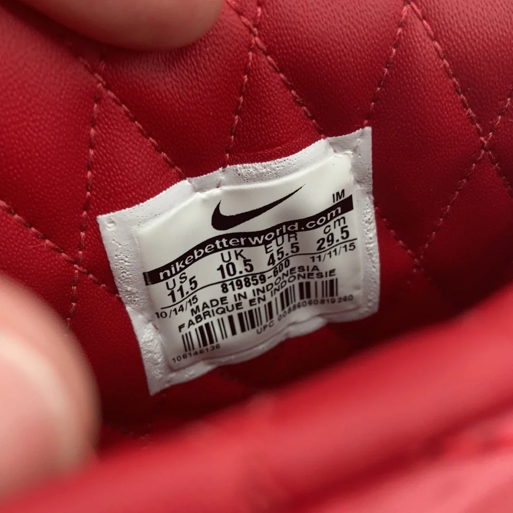 Nike Lebron XIII Lifestyle Mid Top Sneakers Shoes Gym Red Gold Men's Siz… - Picture 9 of 17